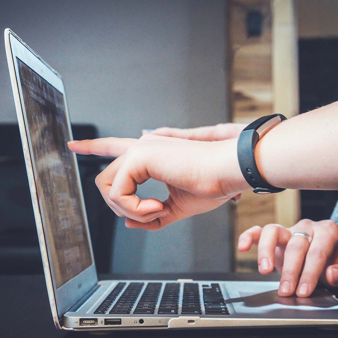 People working on ads