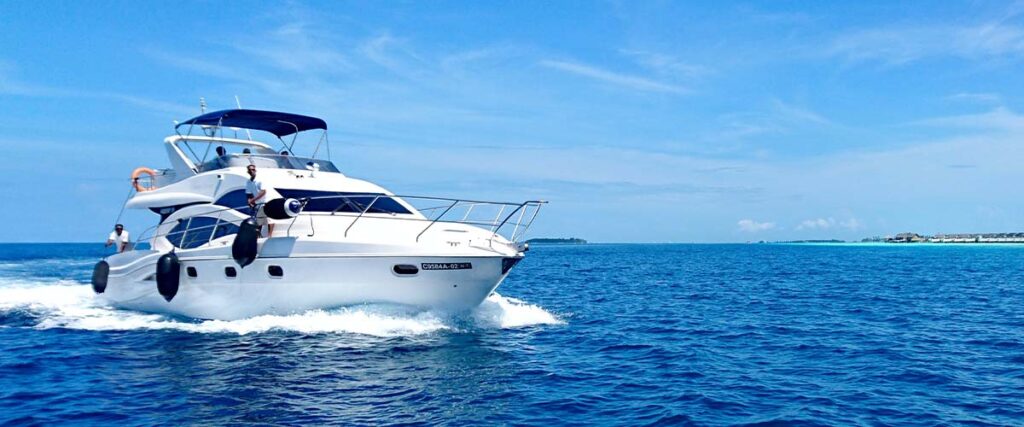 boat on the open water