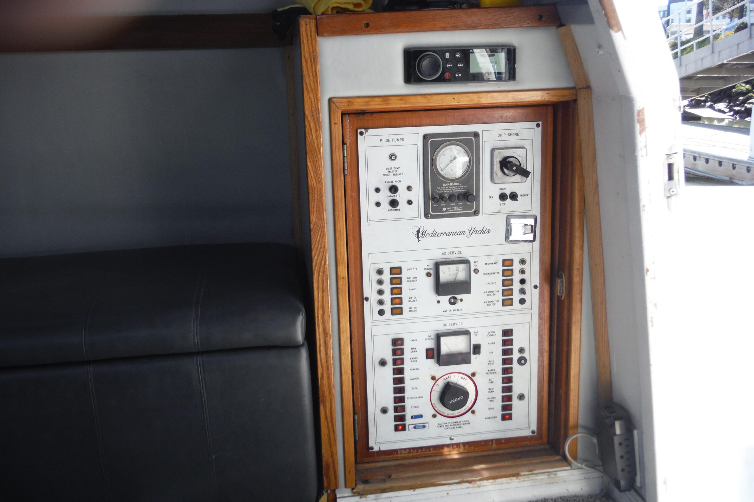 1990 Mediterranean 38 Sport Fisher 16