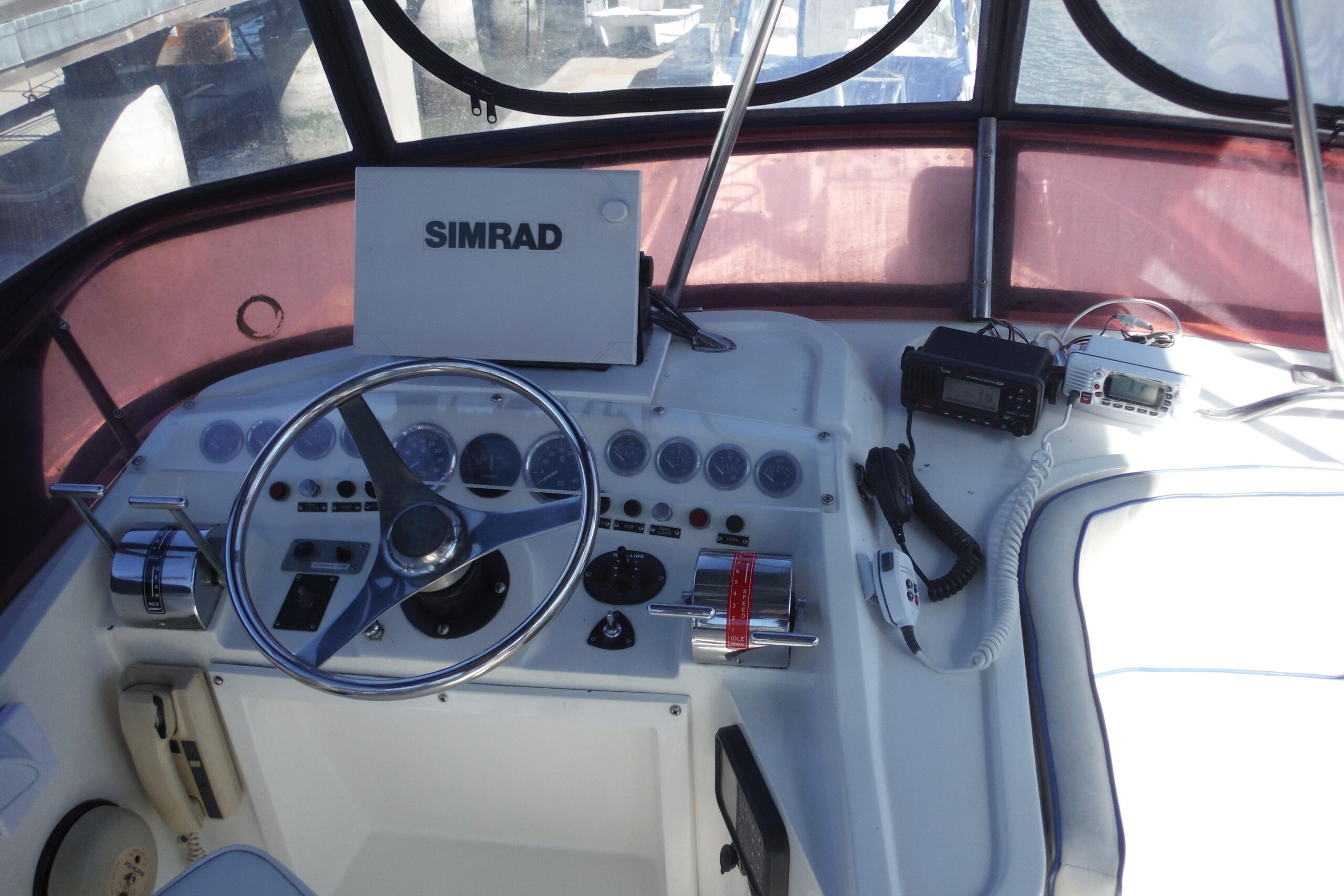 1990 Mediterranean 38 Sport Fisher 17